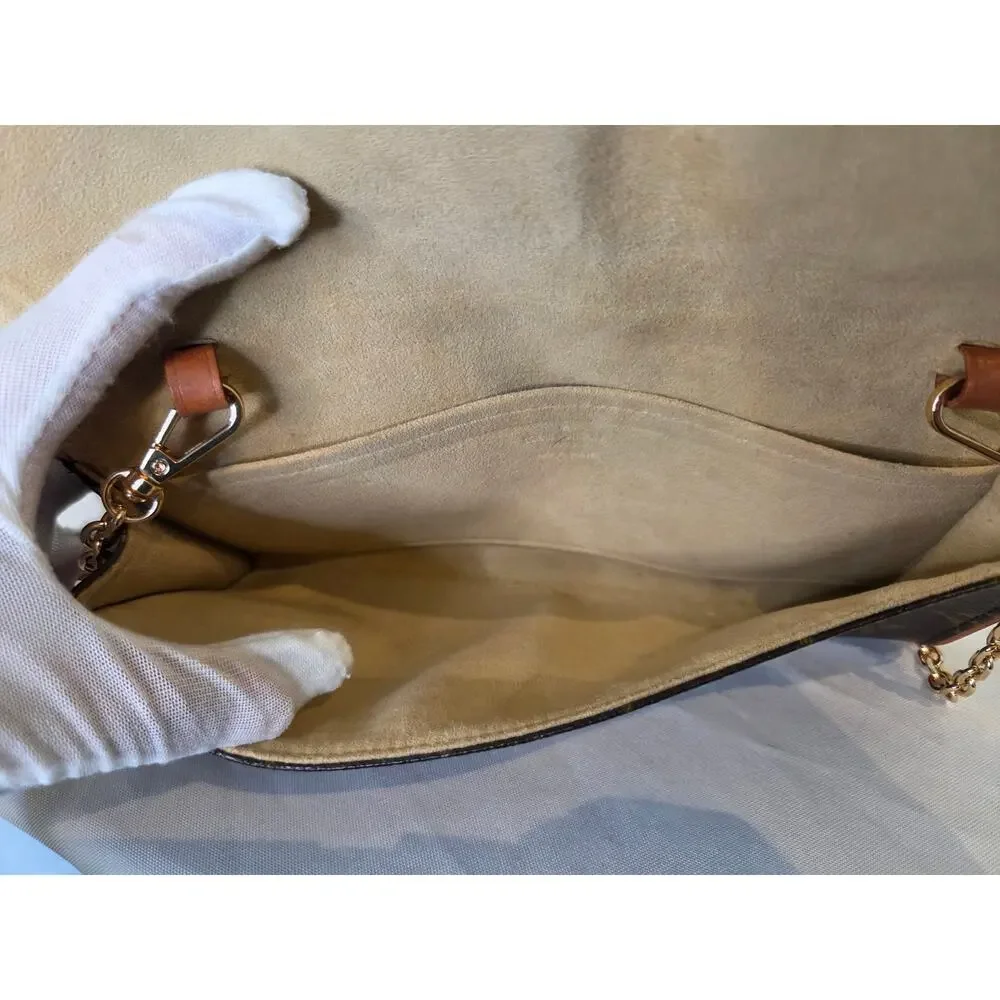Louis Vuitton Monogram Twin Pochette GM Shoulder Crossbody Bag LV Vintage